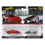 Coffret Hot Wheels Car Culture Premium - 2 Véhicules 1/64 avec Pneus Real Riders