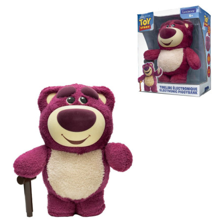 Tirelire Électronique Lotso - Rose Rouge de Lexibook
