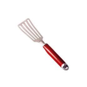 Pelle à Poisson en Inox KitchenAid - Souple et Maniable, Rouge Cerise