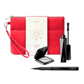 Coffret Cadeau Yeux KIKO Milano Snow-Kissed avec Mascara et Ombre Métallisée