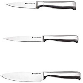 Set de Couteaux Acier Inoxydable Master Class - 3 Pièces Ergonomiques