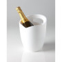 Glacette élégante pour vin et champagne - 3,5 litres - Blanc