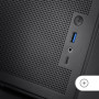 Boîtier Gaming MicroATX Mars Gaming MC-XPS avec Verre Trempé et Refroidissement Mesh