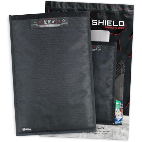 Sac Faraday Mission Darkness pour Ordinateurs Portables - Protection Anti-Piratage et Espionnage