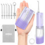 Irrigateur Buccal Portable OOZZ - Hydropulseur de Voyage Compact avec 5 Modes de Pression