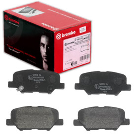 Plaquettes de Frein Arrière Brembo P61111 - Performance et Confort