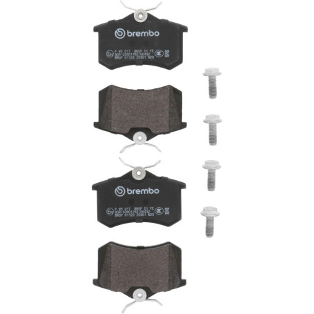 Plaquettes de Frein Arrière Brembo P85017 - Ensemble de 4