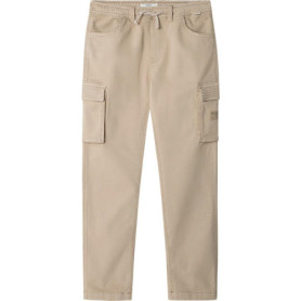 Pantalon Cargo Pepe Jeans Chase pour Garçon - Marron Foncé, 14 Ans