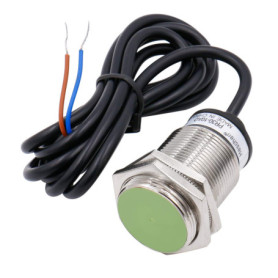 Capteur de Proximité Inductif Cylindrique Heschen PR30-10AO - Détection 10 mm, Blindé, 100-240 VAC
