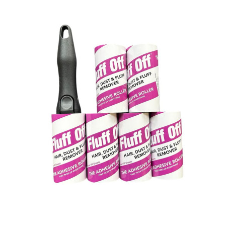 Pack de 10 Recharges Anti-Peluches - 50 Feuilles Chacune pour Vêtements et Meubles