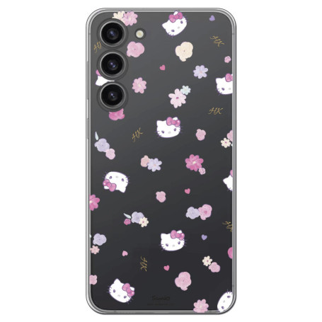 Coque Souple Hello Kitty pour Samsung Galaxy S23 Plus - Style Kawaii Transparent