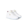Chaussures de Basket Champion Fille Mi-Haute Blanc