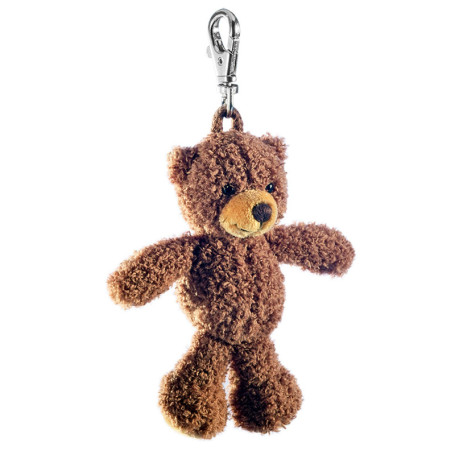 Porte-clés en peluche Ours Marron - Schaffer Knuddel mich!