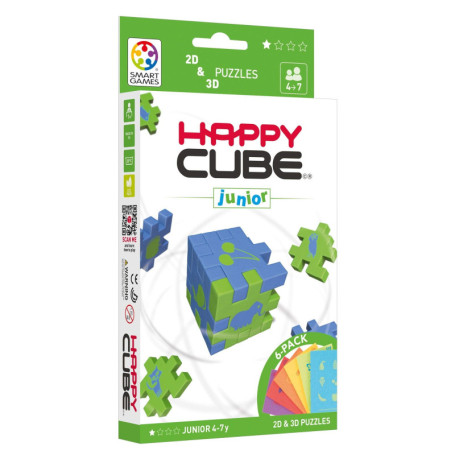 Happy Cube Junior - Puzzle Éducatif en Mousse pour Enfants