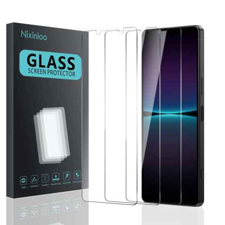 Nixinioo Verre Trempé 3 Pièces pour Sony Xperia 1 VI - Protection Écran Ultra Résistante
