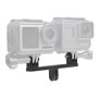 Support Double en Aluminium pour Caméras d'Action - Compatible GoPro et DJI