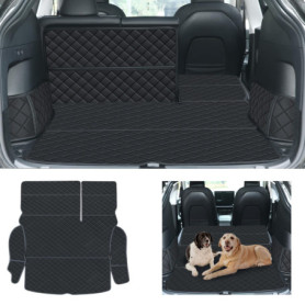 Tapis de Coffre Imperméable pour Tesla Model Y 2020-2025 - Protection Durable