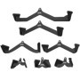 Barres de Tirage VEVOR pour Entraînement Musculaire - Lot de 7 Accessoires