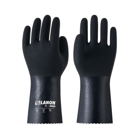 Gants de Travail en Nitrile Résistants aux Produits Chimiques - Taille XL