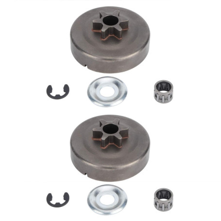 Kit de 2 Pignons d'Embrayage pour Tronçonneuse Stihl