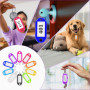 Porte Clés Inscriptibles Multicolores - 30 Étiquettes Réutilisables