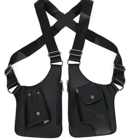 Sac à Bandoulière Antivol HAOXYO - Sangle Réglable et Multi-Poches