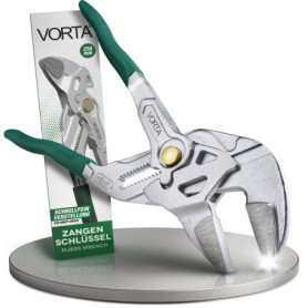 Clé à Pince VORTA 250 mm - Pince Multiprise Ergonomique avec Réglage Rapide