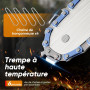 Mini Tronçonneuse à Batterie 6 Pouces, 8000mAh Tronconneuse Electrique Sans Fil pour Jardin, 1000W Brushless Tronçonneuse Elague