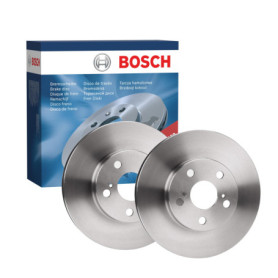 Jeu de disques de frein Bosch BD1505 - 255 mm, Essieu avant, Anticorrosion