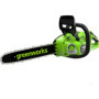 Tronçonneuse à Batterie Greenworks 48V - 35 cm, Moteur Sans Balais, Graisseur Automatique