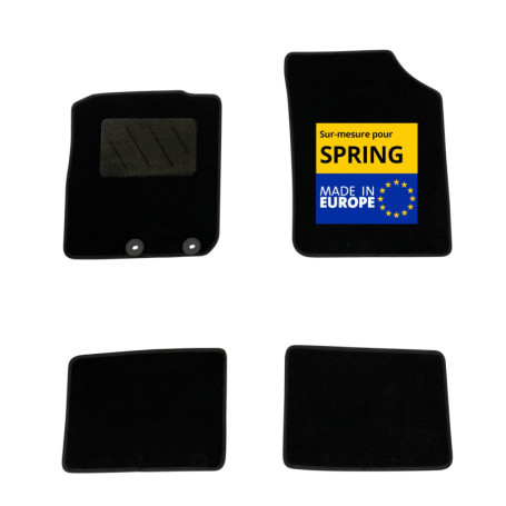 Tapis de Voiture Sur Mesure DBS pour Dacia Spring - Antidérapants et Pratiques