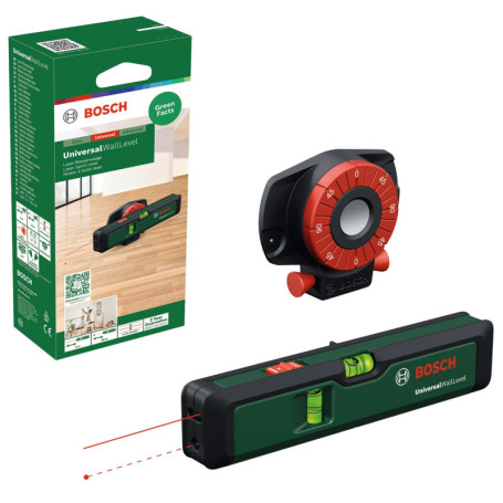 Niveau à bulle laser Bosch UniversalWallLevel - Précision et polyvalence pour vos projets