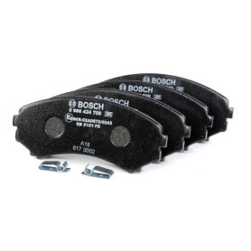 Plaquettes de Frein Avant Bosch BP422 - Jeu de 4, Silencieuses et Durables