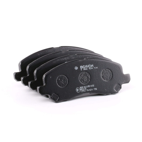 Plaquettes de Frein Avant Bosch BP428 - Jeu de 4, Réduction du Bruit et de la Poussière