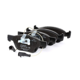 Plaquettes de Frein Avant Bosch BP120 - Jeu de 4, Réduction du Bruit et de la Poussière