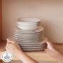 Service de Table Élégant 53 Pièces en Porcelaine pour 12 Personnes - KARACA