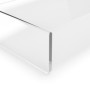 Support d'Écran Transparent Relaxdays pour Bureau - Ergonomique et Pratique