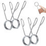 Pince de Serrage FFitness pour Haltères - Lot de 4 Arrêts de Disques 50 mm