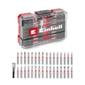 Kit d'Embouts Einhell M-CASE de 33 Pièces avec Boîte de Rangement