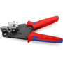 Pince à dénuder de précision Knipex 195 mm avec poignées multimatières