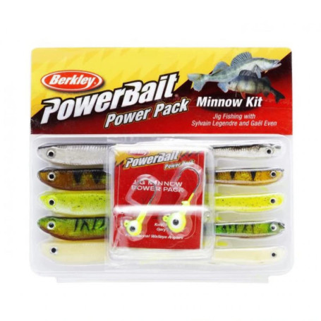 Berkley PowerBait Pro Pack - Leurres Souples Assortis pour Pêche aux Prédateurs