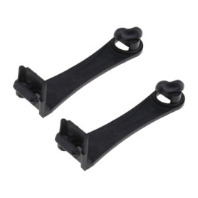 EMSea Lot de 2 Clips de Fixation pour Tapis de Sol de Voiture - Compatibles Ford