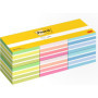 Cube de Notes Post-it Autocollantes Colorées - 6 Blocs de 450 Feuilles