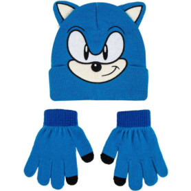 Ensemble Bonnet et Gants Sonic pour Enfants - Doux et Thermique