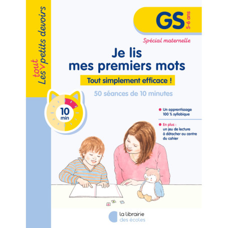 Les Tout Petits Devoirs - Apprendre à Lire Mes Premiers Mots GS