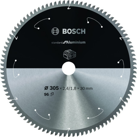 Lame de Scie Circulaire Bosch Expert pour Aluminium - 305 mm, 96 Dents