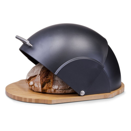 Boîte à Pain Design Noir Zeller - 37 x 26 x 20,5 cm