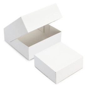 Lot de 5 boîtes à gâteau en carton - 20x20 cm - FaisTonGateau