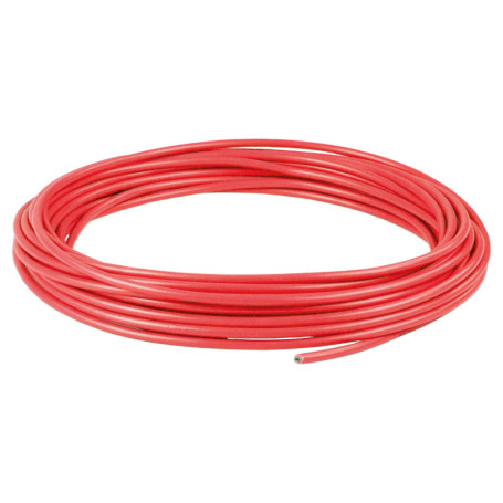 Câble de Raccordement Rouge 5 m H07V-K 2,5 mm² - Conducteur en Cuivre