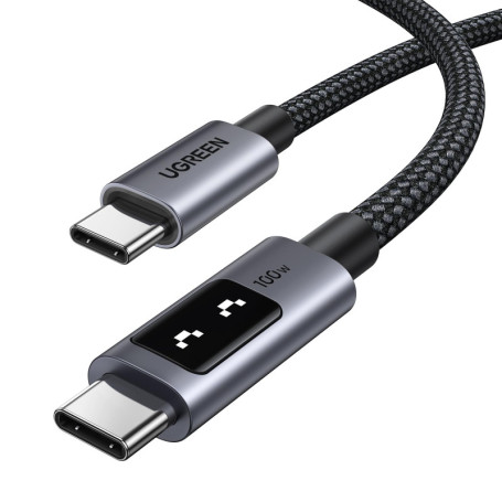 UGREEN Câble USB C vers USB C 100W Charge Rapide 3M - Compatible MacBook et iPhone
